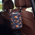 thumbnail image 5 of Naloa Cute Foxes Car Trash Can Garbage Car Accessories Trash Can Car Waste Bin for for Driver and Passenger Any Vehicle, 5 of 7