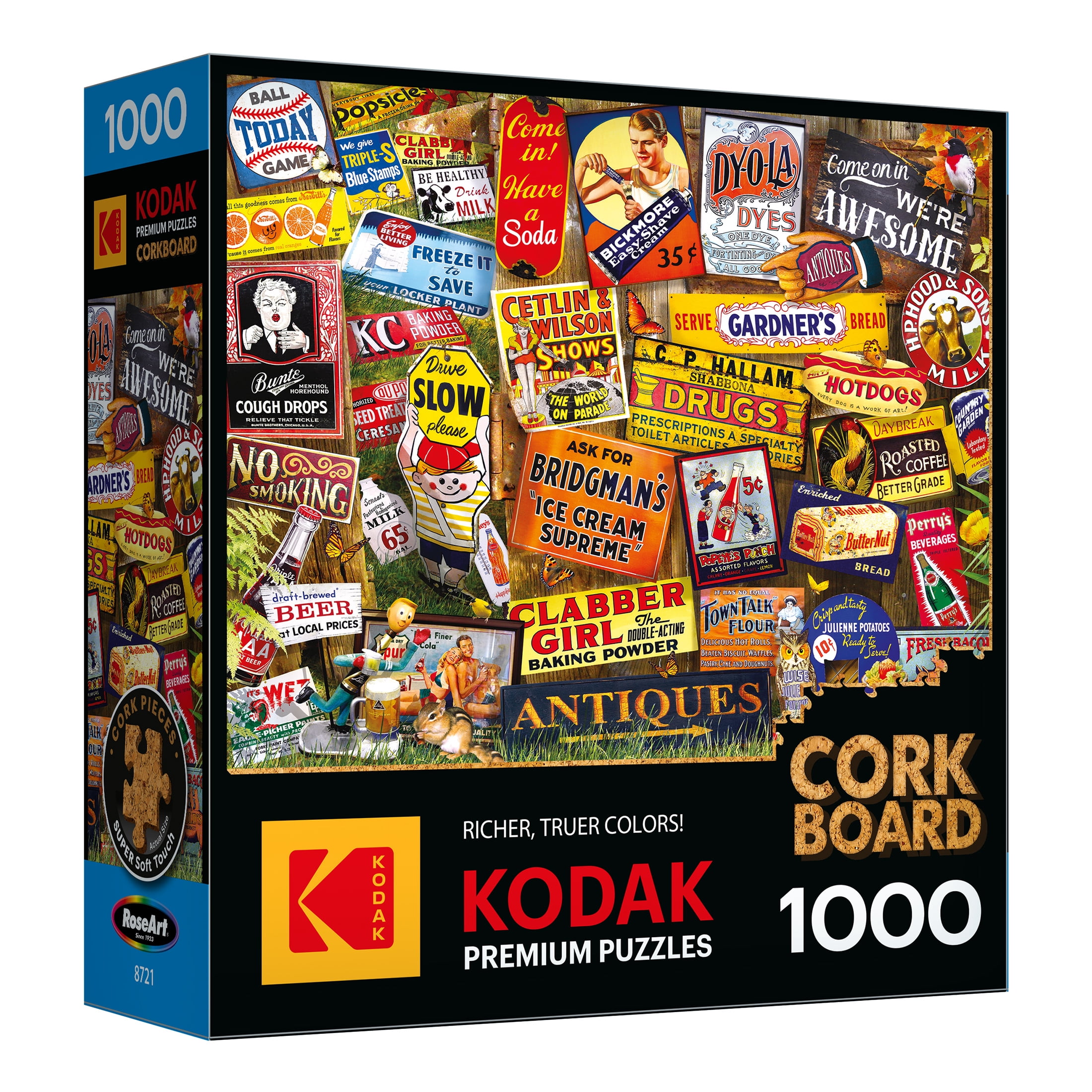 RoseArt - Kodak Cork 1000 pièces - Signes antiques- Puzzle à emboîter pour adultes