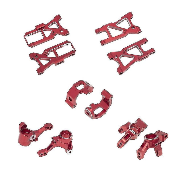Kit de piezas de mejora de metal de 10 piezas Brazos de suspensión Brazo de nudillo,b