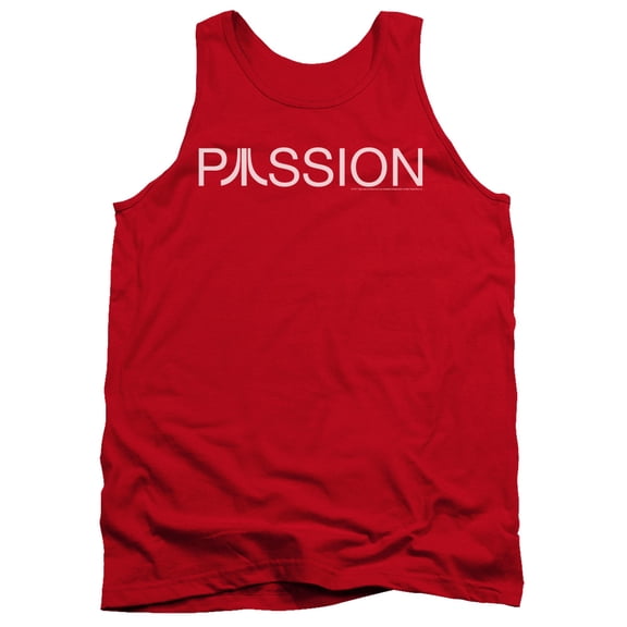 Atari Passion Adult Tank Top Red
