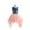 Pink, variant on PINQI Summer Little Girls Sundress Toddler Girls Sleeveless Denim Dress Princess Dress Dance Party Tulle Dresses Above the Knee Sundress