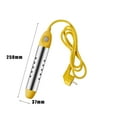 thumbnail image 3 of CaiTeLin 2000W Stainless Steel Household inflatable Swimming Pool Bathtub Heater(yellow), 3 of 6