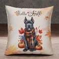 thumbnail image 2 of Hello Fall Cane Corso Scarf Welcome Autumn with Leaves Pumpkins Pillowcase Double Sided Italian Mastiff Dog Lover Gifts Idea Pillow Case Covers - 00011, 2 of 3