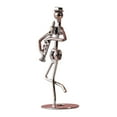 thumbnail image 4 of VONKY Musical Man Statue Musician Player Sculpture Bookshelf Room Table for Trumpet Living Reed pipe 5x13cm, 4 of 6