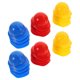 thumbnail image 3 of KAKOWELY 30 piezas de sombrero de construcción en miniatura, casco de seguridad decorativo, modelo de casco para mascota, decoración de muñeca, sombrero de seguridad, 3 of 5