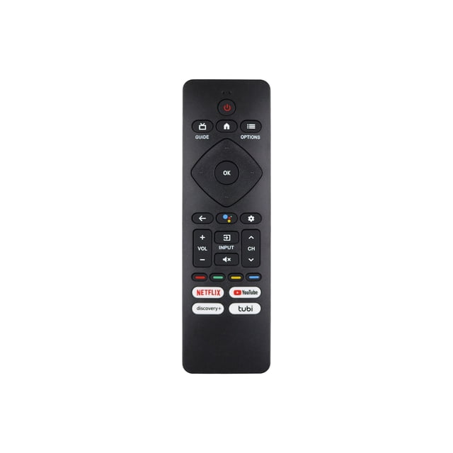 Genérico Control Expert Control Remoto Compatible con Philips Pantalla Google TV Smart TV Directo