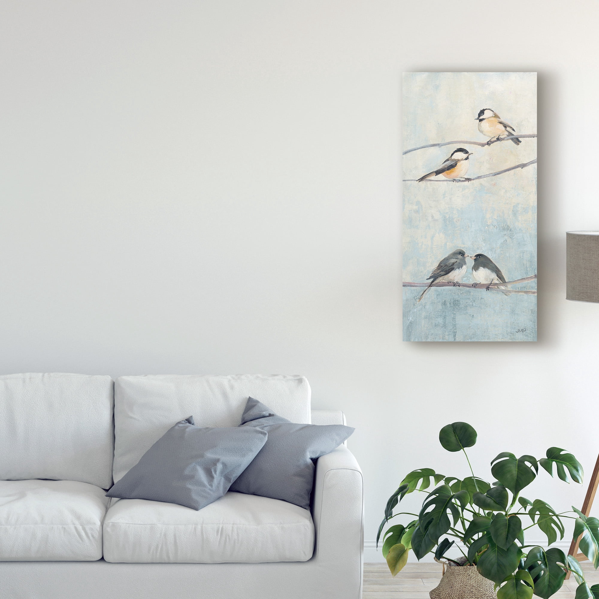 Julia Purinton 'Hanging Out I' Canvas Art