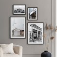 thumbnail image 5 of Tienda de artículos de lujo en blanco y negro, arte de pared con flores y coches, pintura en lienzo, carteles nórdicos e impresiones, imágenes de pared para decoración de sala de estar, 5 of 5