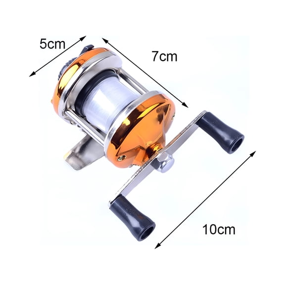 BESTSKY Ambidextrous Hand Baitcast Fishing Reel 3.0:1