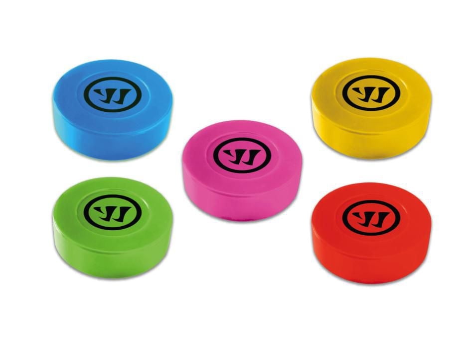Warrior Street Hockey Pucks - Assorted Colors
