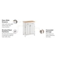 thumbnail image 3 of Homestyles Buffet of Buffets Buffet en Bois Blanc Cassé, 3 of 15