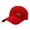 Red, variant on Linen Cotton Baseball Cap for Men Women Summer Ultra-Ventilated Dad Hat Adjustable and Unstructured Red