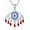 E-1, variant on Evil Eye Necklace Birthstone Evil Eye Necklace Sterling Silver Eye Pendant Necklace for Women Greek Protection Eye Necklace