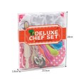 thumbnail image 4 of Hweilai 22Pcs Girl Kids Kitchen Role Play Cooking Apron Chef Hat Baking Tools Toy, 4 of 6
