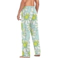thumbnail image 6 of Daisy Pattern Ghost Pajama Pants, Men's Lounge Pants Light with Drawstring and Pockets, Christmas New Year Birthday Father's Day Gifts, Medium, 6 of 7