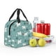 thumbnail image 5 of Easygdp whiter Snow bear Print Bolsa Térmica Premium - Tela Oxford Impermeable, Gran Capacidad, Bolsillo Frontal, Unisex para Trabajo, Escuela, Actividades al Aire Libre y Picnics, 5 of 8