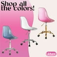 thumbnail image 5 of Urban Shop Office Chair, Acrylic and Metal Frame, Hot Pink, 5 of 11