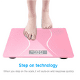thumbnail image 5 of ZOUYUE Digital Bathroom Scale - Toughened Glass Electronic Weight Scale 396lb/180kg, 5 of 9