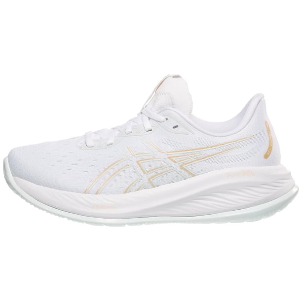 Zapatillas para correr ASICS Gel-Cumulus 26 para mujer Blanco/Menta Pálido