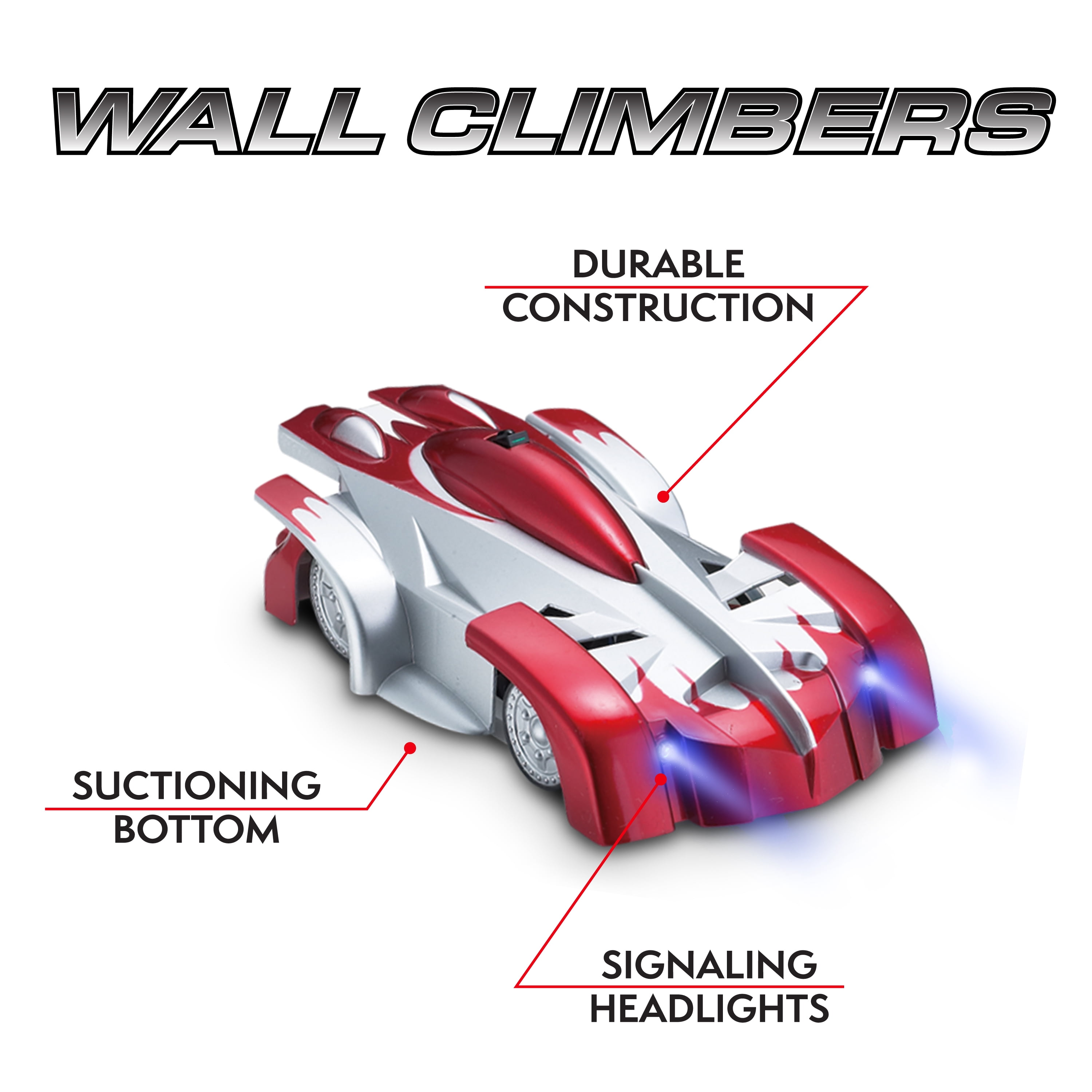 toy cars that drive up walls