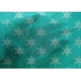 thumbnail image 4 of oneOone Cotton Silk Fabric Floral Block Print Sewing Fabric BTY 42 Inch Wide, 4 of 4