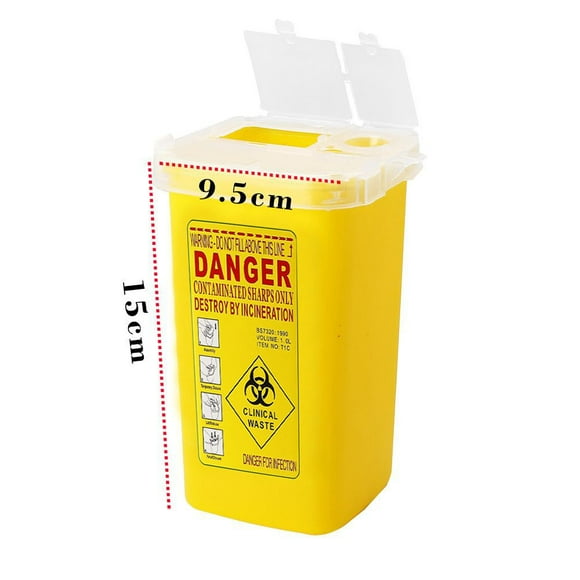asddcavvf Red Container Biohazard Needle Disposal Container Duvet Storage Bag