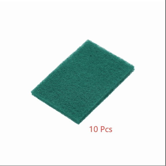 Non-Scratch Scrub Sponges, Gentle Cleaning for Non-Stick Cookware, Soft Scouring Pads for Dishes, 10-Pack