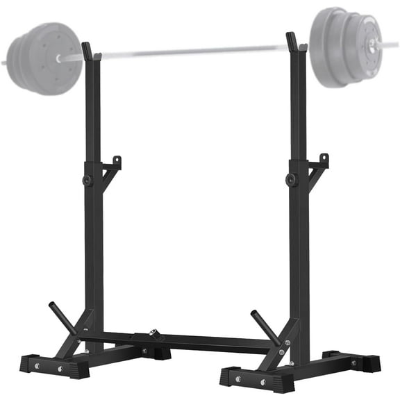 Adjustable Squat Rack Stand Multi-Function Barbell Rack Weight Lifting Gym Dumbbell Racks Home Gym Bench Press Rack Dumbbell Racks Stands 600Lbs