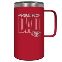 San Francisco 49ers Dad 18oz. Hustle Travel Mug