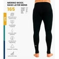 thumbnail image 5 of Merino.tech Men’s 100% Merino Wool Lightweight Base Layer Bottom Pants Thermal Long Johns 𝗠𝗼𝗶𝘀𝘁𝘂𝗿𝗲 𝗪𝗶𝗰𝗸𝗶𝗻𝗴 Underwear with Bonus Hiking Socks, 5 of 7