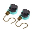 thumbnail image 3 of 2 interruptores de tirador para luz de ventilador Ze-268S6, accesorio para ventiladores de techo , control de dos cables cadena de bronce, 3 of 8