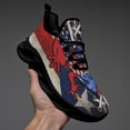 thumbnail image 3 of Puerto Rico American flag Shoes Trail Running Shoe Non-Slip Breathable Comfortable Sneakers Black Size 13, 3 of 7