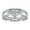 G-Wedding Ring, variant on S925 Sterling Silver Solitaire Wedding Band for Men Gold-Plated Cubic Zirconia Engagement Ring Size 8