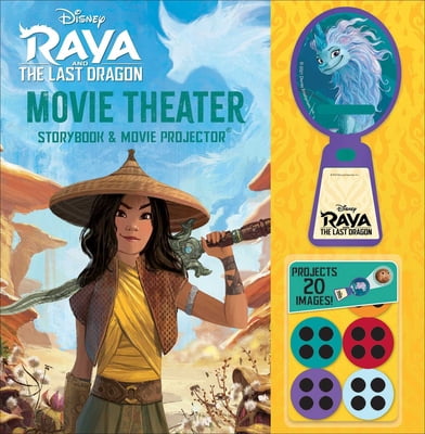 Pre-Owned Disney: Raya and the Last Dragon Movie Theater Storybook \u0026 Movie Projector (Hardcover) 0794446434 9780794446437