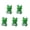 B 5pcs, variant on KGJQ 5 Pcs Cute Mini Animal Figurines, Resin Desk Decor with Inspiring Slogans, Tiny Adorable Animals for Fairy Garden Miniatures, DIY Crafts, and Small Gifts