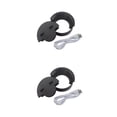 thumbnail image 1 of sweethay Puerto de carga USB con ojal para escritorio, divisor de concentrador para ordenador portátil, adaptador de viaje portátil de plástico, 6cm 2piezas, 1 of 6