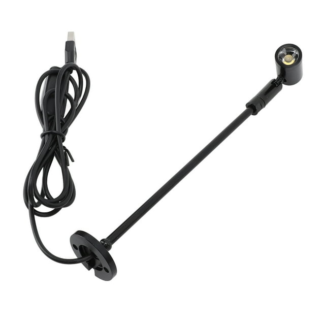 Projecteur sur Pied 5V Minimaliste Intérieur LED Projecteur pour Bijoux Présentoir Projecteur sur Pied pour Cafés, Galeries