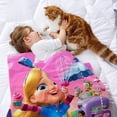 thumbnail image 2 of La Panadería de Alicia en el País de las Maravillas anti-pilling, suave, ligera, esponjosa y acogedora de lujo para hogar y cocina – Perfecta para niños y adultos,120X150cm, 2 of 6