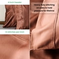 thumbnail image 5 of Weddingly Certified 100% Tencel Lyocell Sheets|4 piece set|Sateen Weave|True Carbon Zero|Gentle to skin|Genuity tags included|Natural sheen|Body temp regulation|Austrian Eucalyptus(Twin XL,Chocolate), 5 of 5