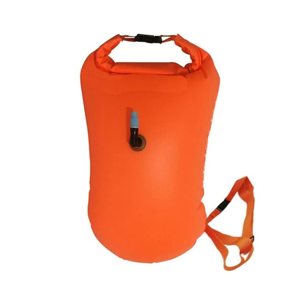 Advancent Bolsa Impermeable Flotador Botón de color sólido Paquete inflable Saco Fácil operación Ecológico Artículos deportivos Pesca Deportes acuáticos Naranja Advancent OD029448-01