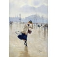 thumbnail image 3 of Jean Béraud 11x14 Black Modern Framed Museum Art Print Titled - Windy Day, Place De La Concorde (C. 1890), 3 of 5