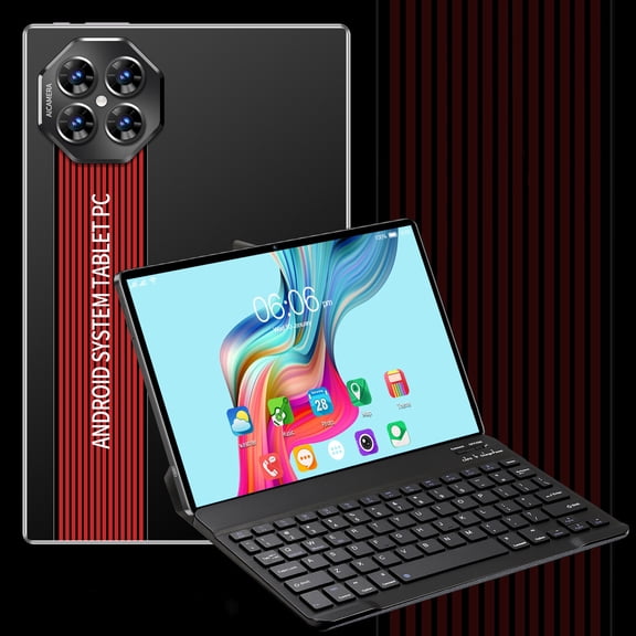 Skegnu Up to 50% off Enhanced 2+32G 10.1-inch Android Tablet PC IPS HD Ultra-thin Screen Bluetooth WiFi(2.4G,5G)Tablet Computer Support 256G Memory Card SIM HD Voice on Clearance