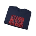 thumbnail image 3 of Field Hockey Sweatshirt Gifts Crew Neck Shirt Long Sleeve Unisex, 3 of 7