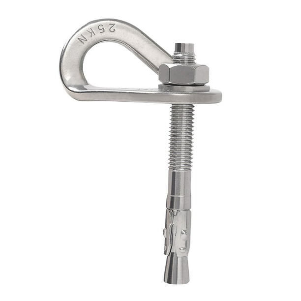 Ximing Rock Climbing Anchor Hanger, Stainless Steel Expansion Nail Bolt  Hanger, 25kN Anchor Plate Hook, Wall Mount Fixed Point Piton for Hiking  Caving