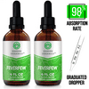 Garden Organics Feverfew Tincture Alcohol Extract, Organic Feverfew Tanacetum parthenium Healthy Blood Vessel Tone 2x4 oz