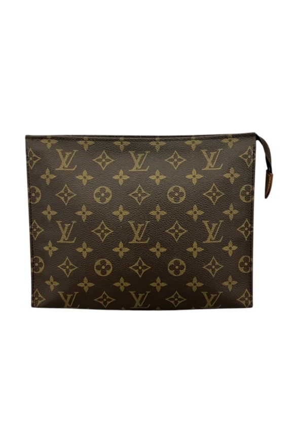 Pre-Owned Louis Vuitton Monogram Pochette Toilette 26 M47542 Handbag, Clutch Bag, Men's &...