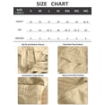 thumbnail image 3 of Lmueinov Men's Shorts 9'' Inseam Lightweight Classic Fit Cargo Shorts with Multi Pockets for Casual Work Summer Outdoor, 3 of 7