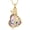 Gold-Purple, variant on Butterfly Heart Urn Necklaces for Ashes Crystal Cremation Jewelry Stainless Steel Ash Pendant for Human / Pets Memorial Urns Necklaces