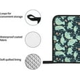 thumbnail image 4 of Manatee Oven Mitts and Pot Holders Sets,Heat Resistant Non-Slip Cooking Gloves with Cotton Lining for Kitchen Baking Grilling BBQ, 4 of 6