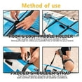 thumbnail image 4 of Kayak Carry Strap, Stable Portable Paddle Board Carrying Strap Nylon  For Canoe, 4 of 8